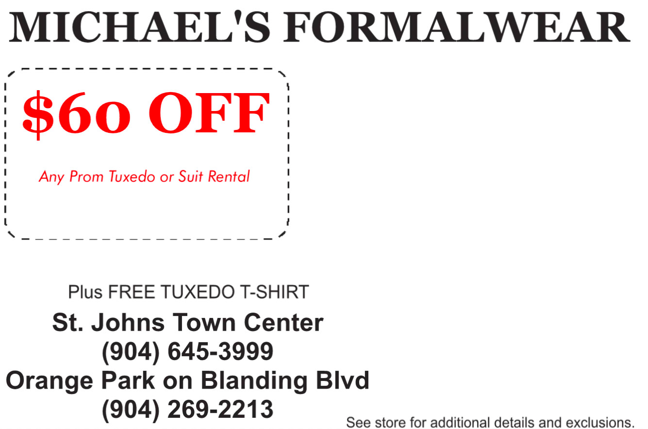 Tuxedos Special offers
